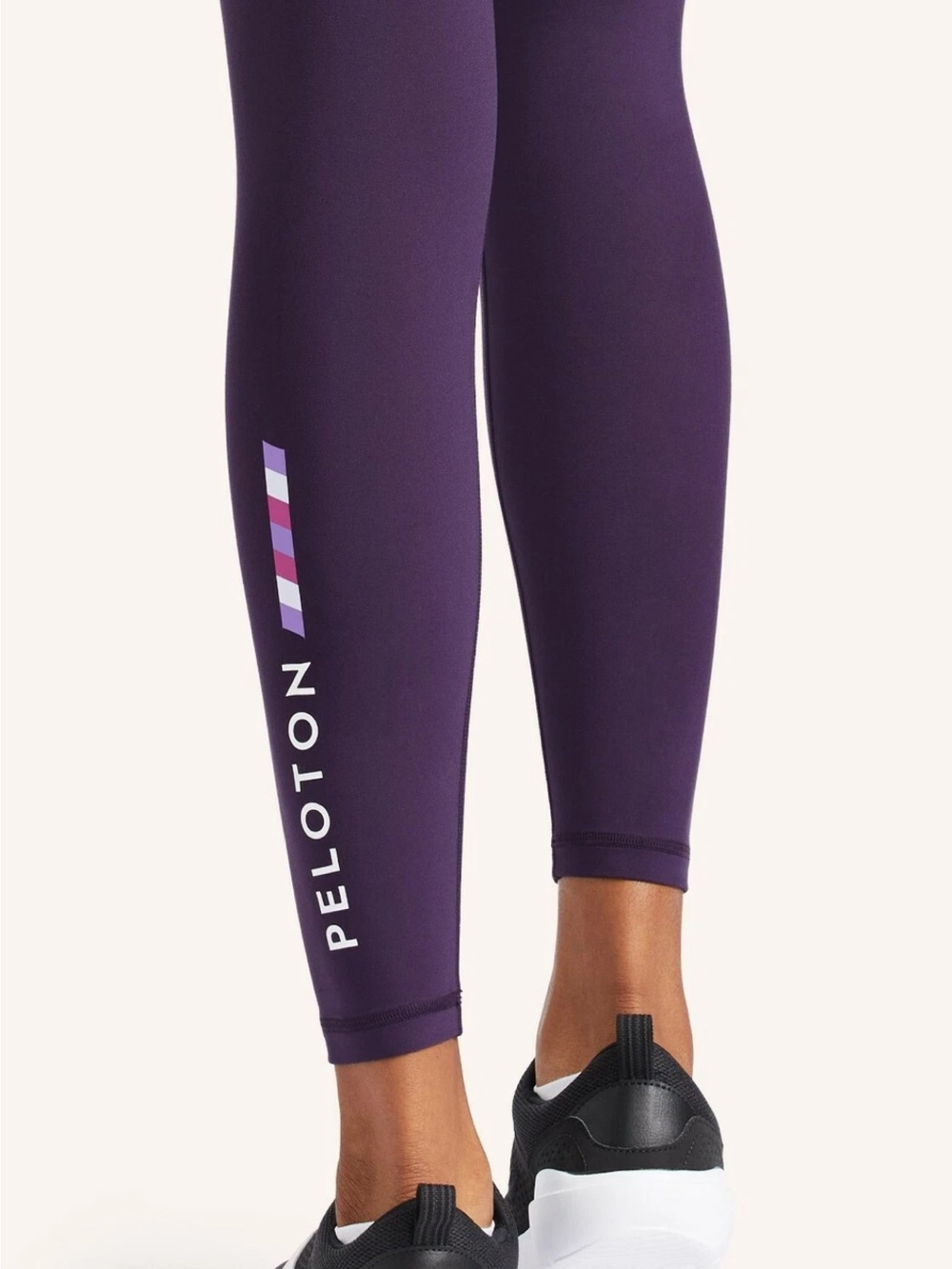 Peloton Plum Purple Cadent Leggings, high-rise, XS